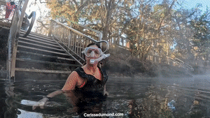 xsiteability.com - Carissa snorkeling in the spring on the coldest day of the year! thumbnail